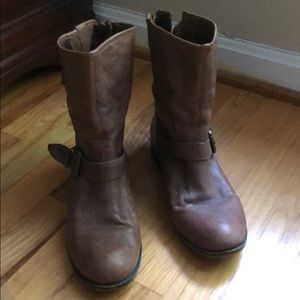 Steve Madden leather booties